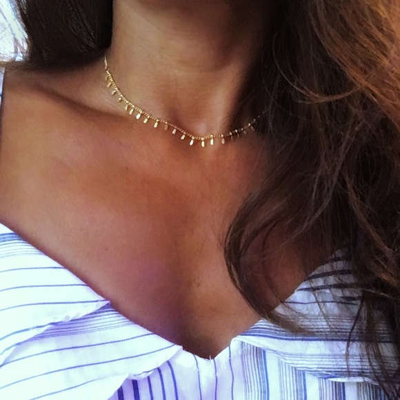 ✨GF Boho Fringe Choker Necklace - Picture 5 of 8